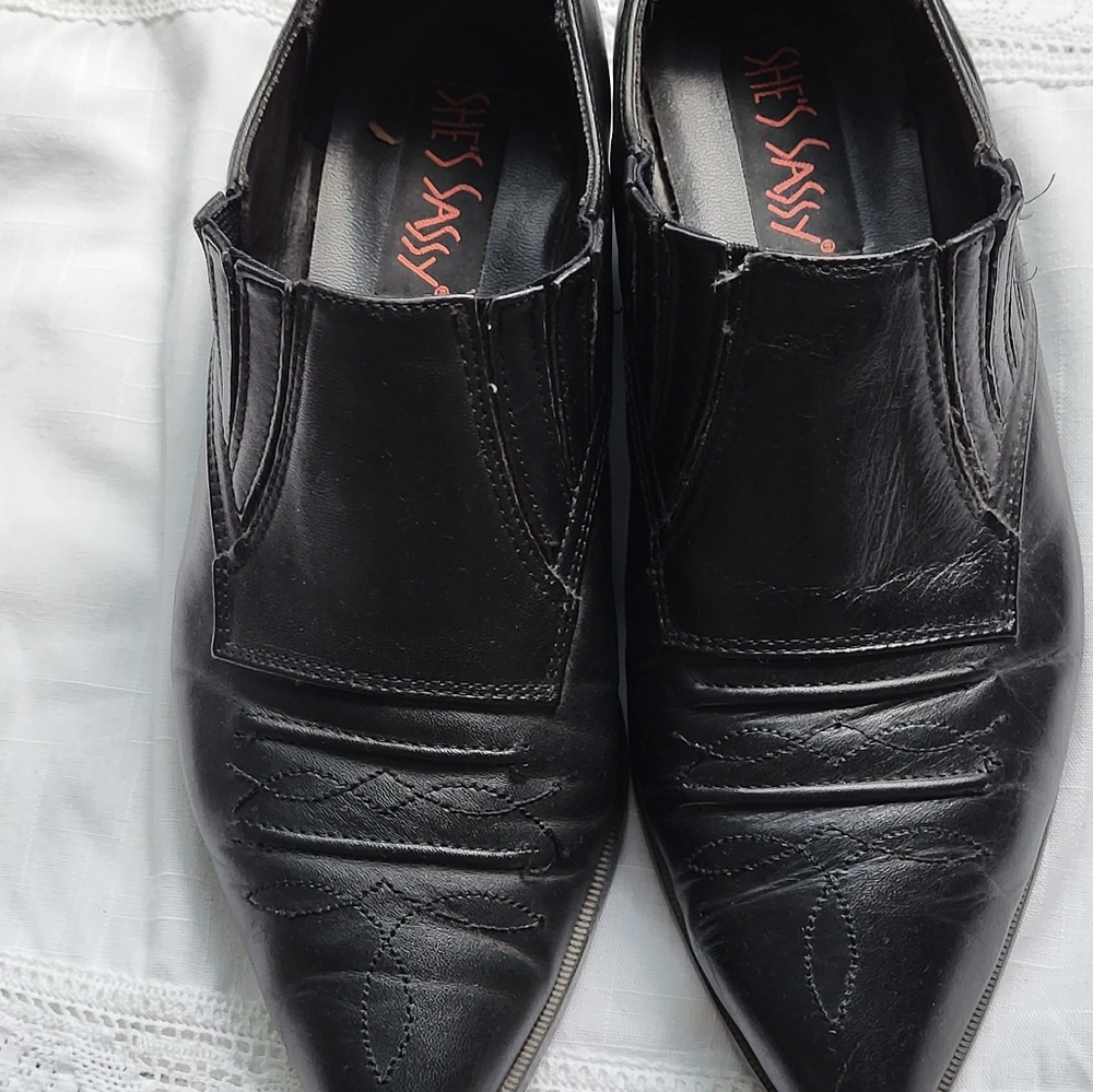 Women's Vintage Leather Ankle Boot 8M